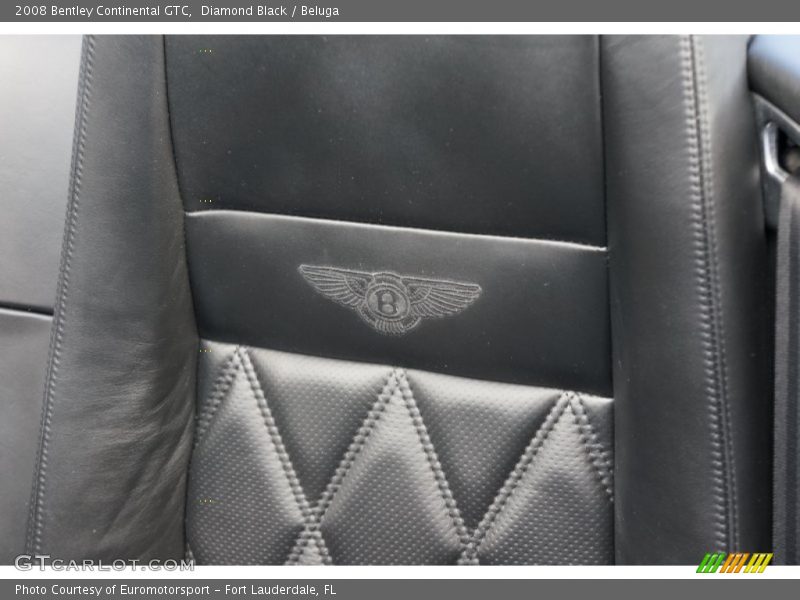 Diamond Black / Beluga 2008 Bentley Continental GTC