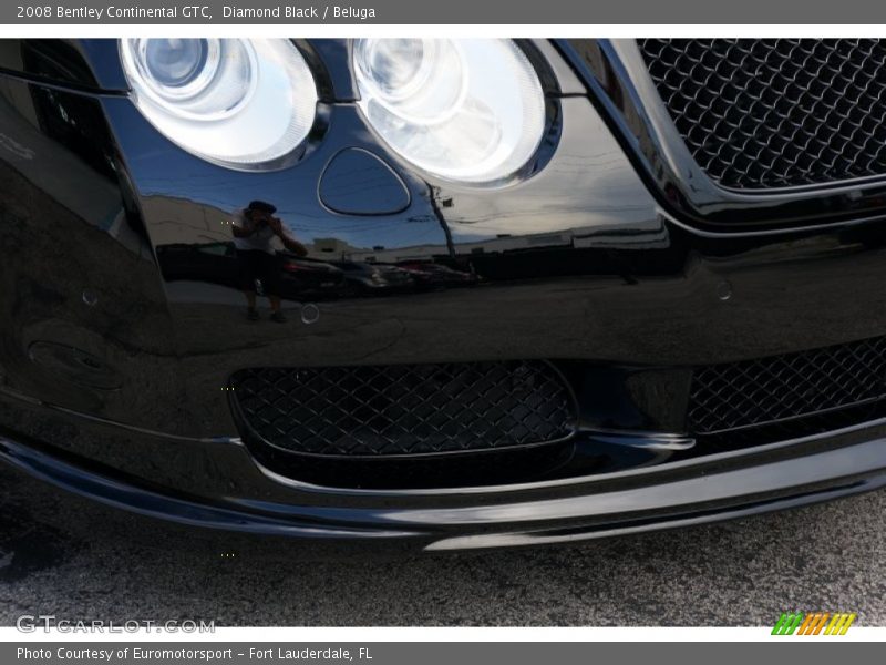 Diamond Black / Beluga 2008 Bentley Continental GTC