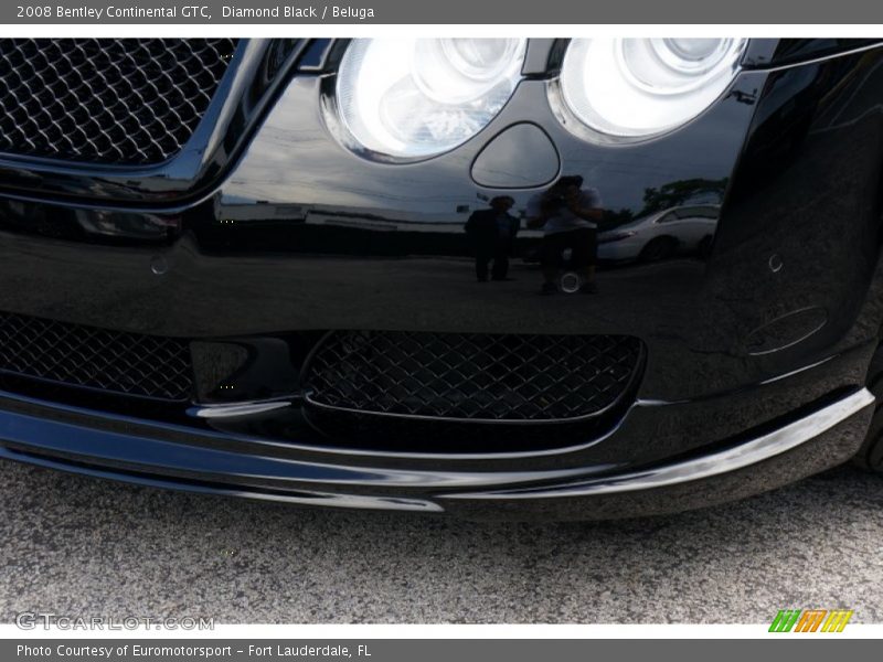 Diamond Black / Beluga 2008 Bentley Continental GTC