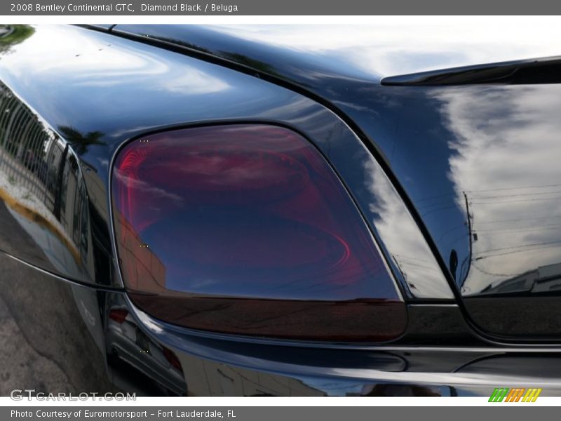 Diamond Black / Beluga 2008 Bentley Continental GTC