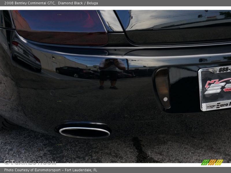 Diamond Black / Beluga 2008 Bentley Continental GTC