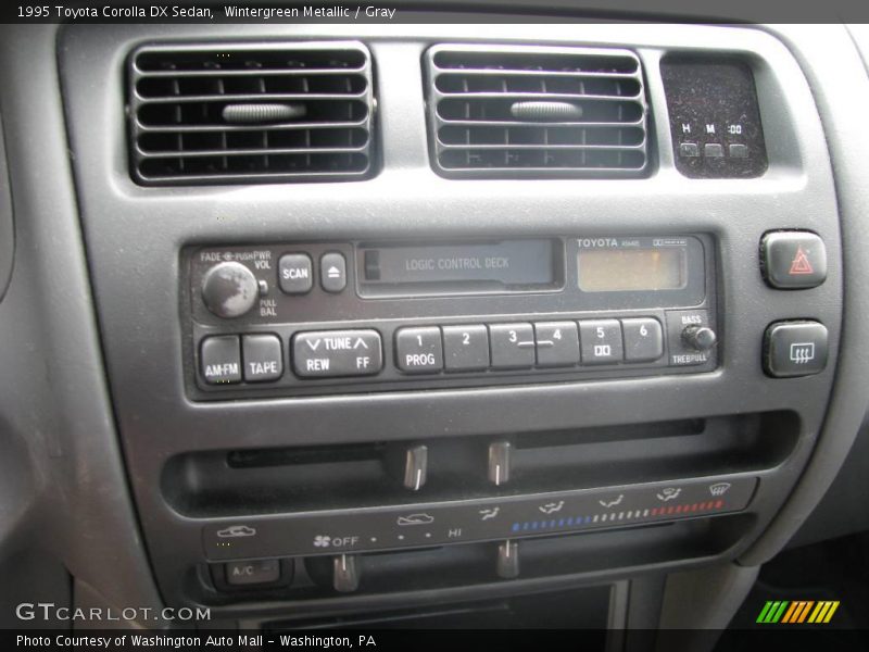 Wintergreen Metallic / Gray 1995 Toyota Corolla DX Sedan