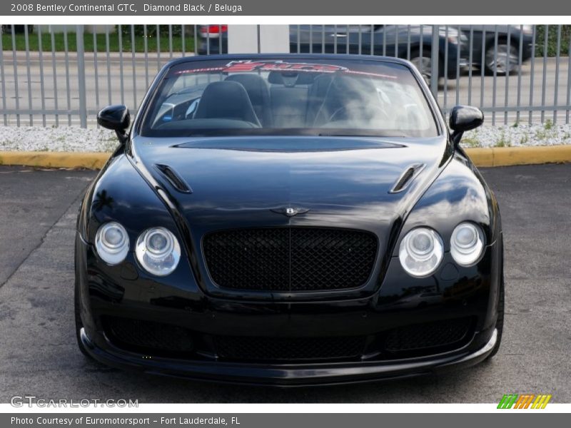 Diamond Black / Beluga 2008 Bentley Continental GTC