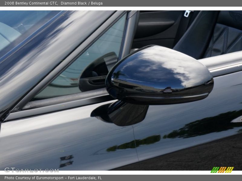 Diamond Black / Beluga 2008 Bentley Continental GTC