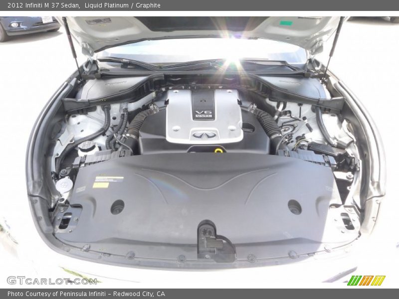 Liquid Platinum / Graphite 2012 Infiniti M 37 Sedan
