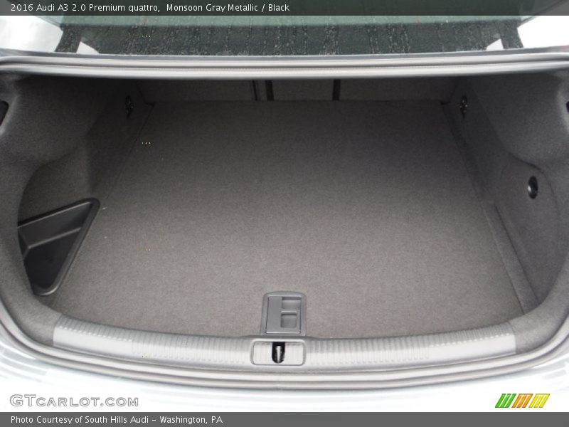 Monsoon Gray Metallic / Black 2016 Audi A3 2.0 Premium quattro