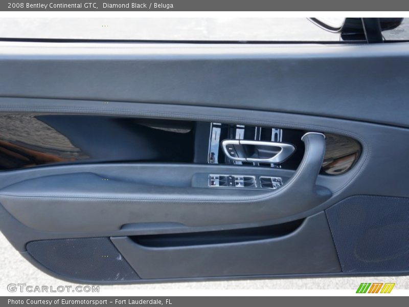 Diamond Black / Beluga 2008 Bentley Continental GTC