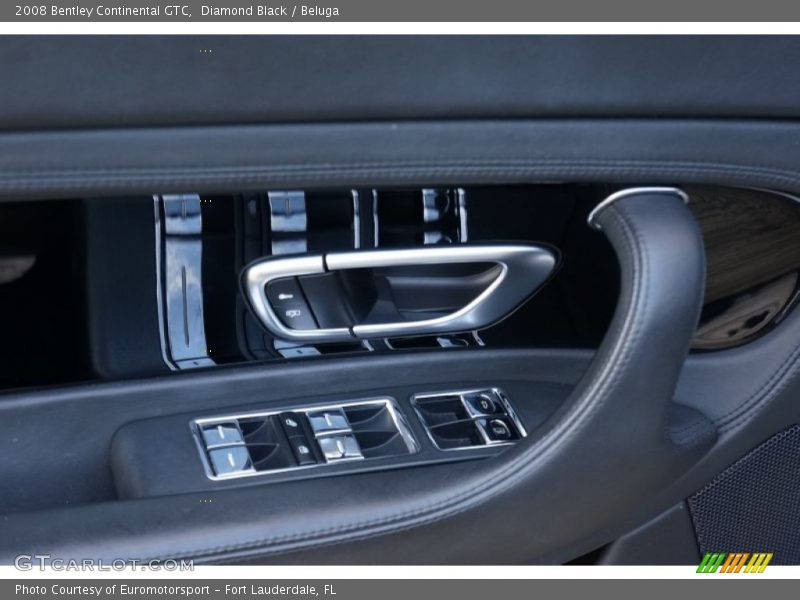 Diamond Black / Beluga 2008 Bentley Continental GTC