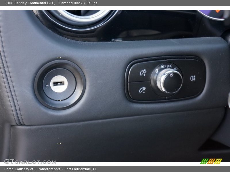 Diamond Black / Beluga 2008 Bentley Continental GTC