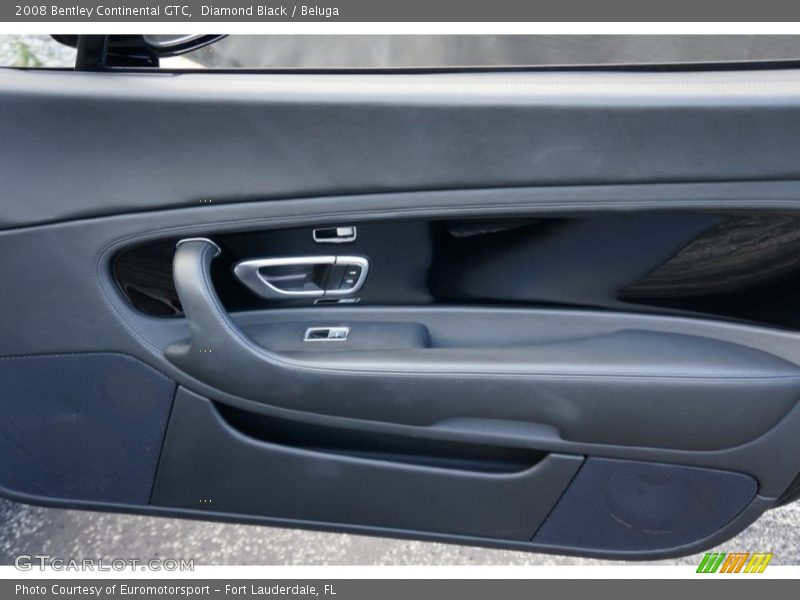 Diamond Black / Beluga 2008 Bentley Continental GTC