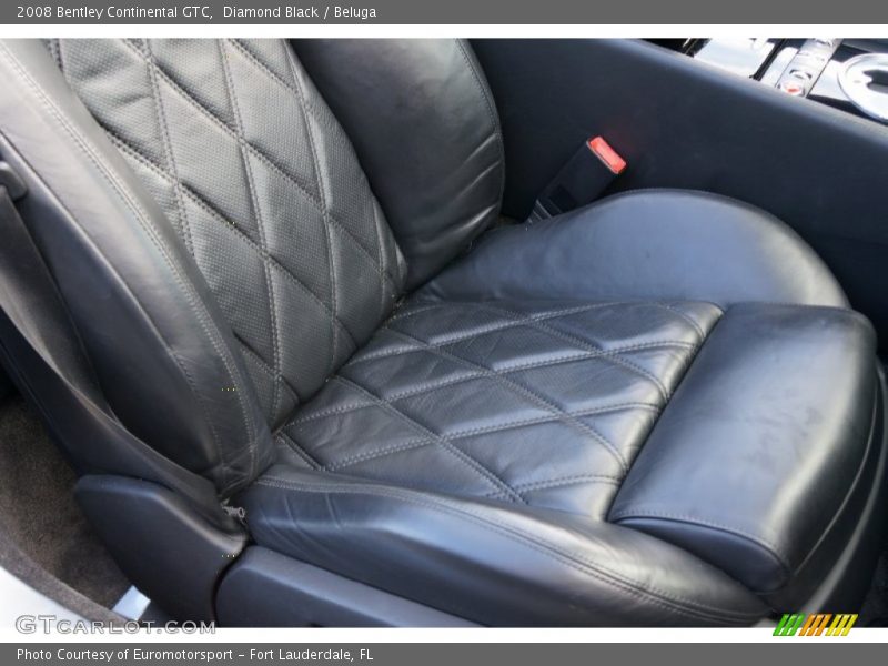 Diamond Black / Beluga 2008 Bentley Continental GTC