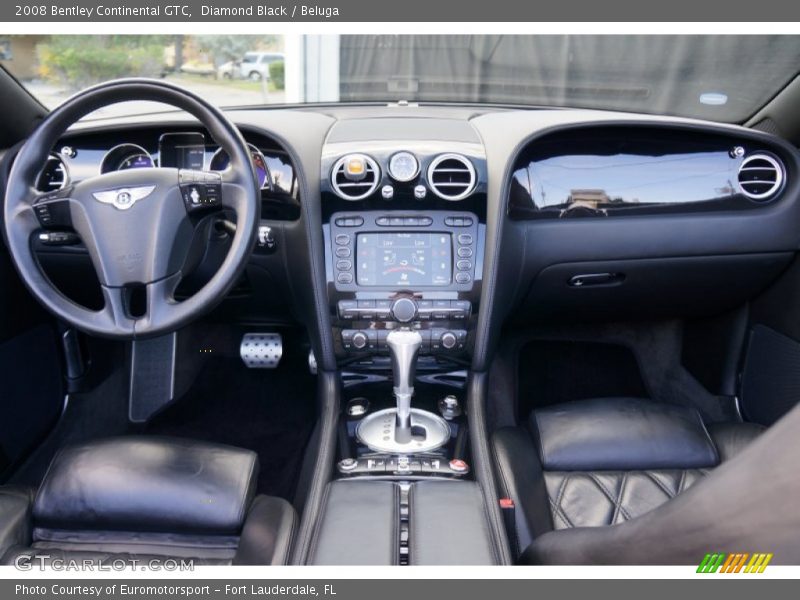 Diamond Black / Beluga 2008 Bentley Continental GTC