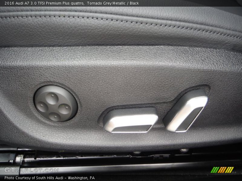 Tornado Grey Metallic / Black 2016 Audi A7 3.0 TFSI Premium Plus quattro
