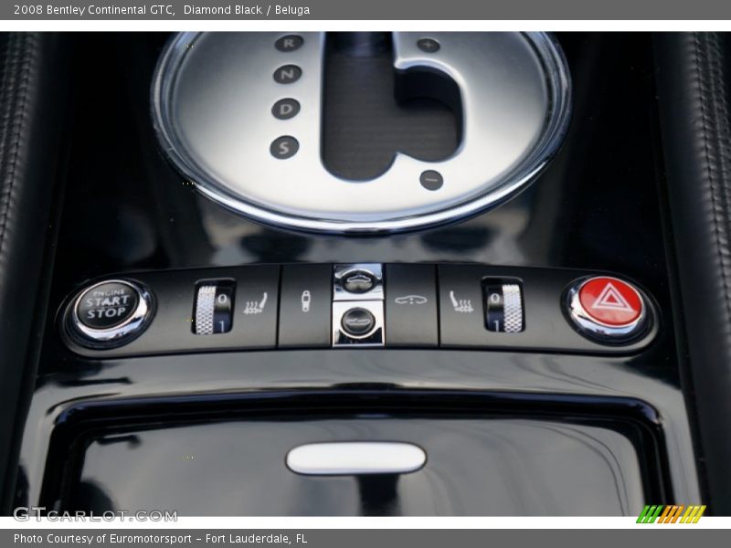 Diamond Black / Beluga 2008 Bentley Continental GTC