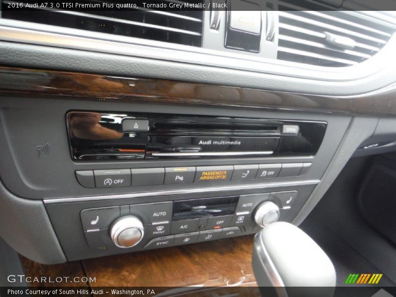 Tornado Grey Metallic / Black 2016 Audi A7 3.0 TFSI Premium Plus quattro