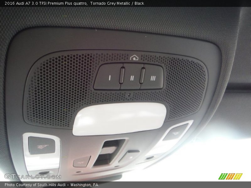 Tornado Grey Metallic / Black 2016 Audi A7 3.0 TFSI Premium Plus quattro
