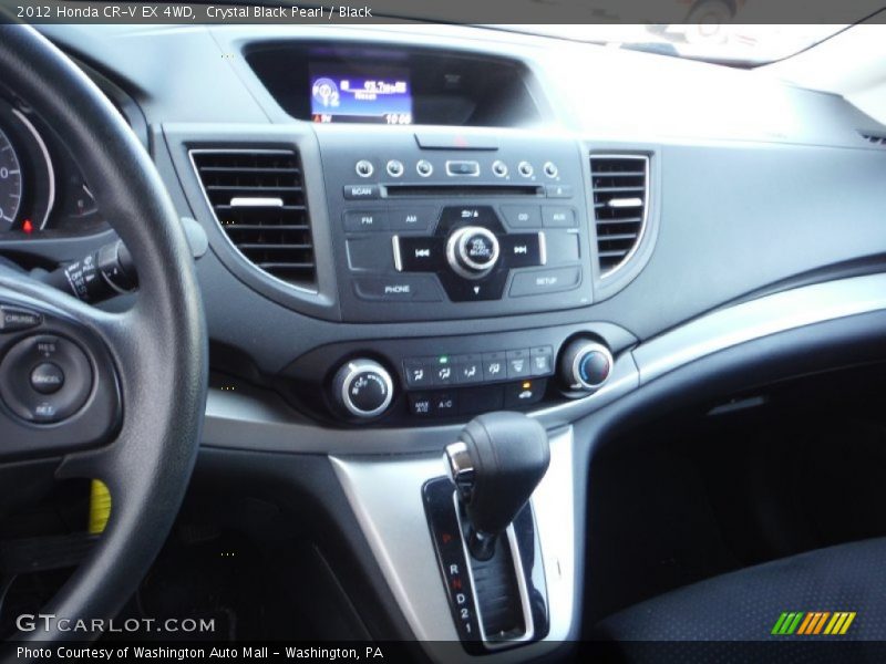 Crystal Black Pearl / Black 2012 Honda CR-V EX 4WD