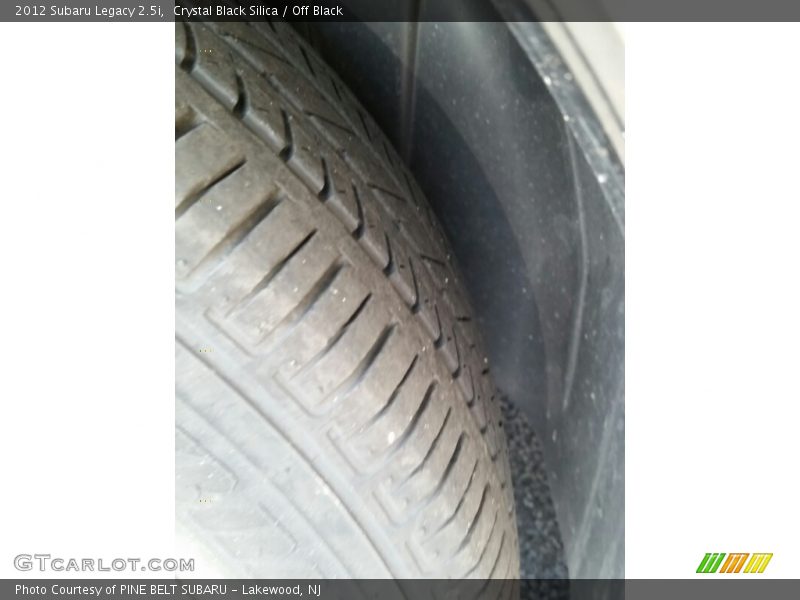 Crystal Black Silica / Off Black 2012 Subaru Legacy 2.5i