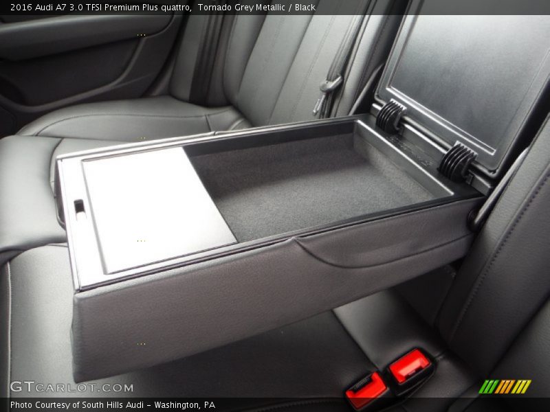 Tornado Grey Metallic / Black 2016 Audi A7 3.0 TFSI Premium Plus quattro