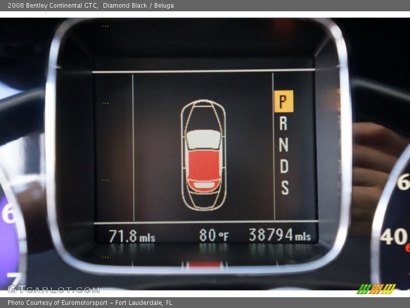 Diamond Black / Beluga 2008 Bentley Continental GTC