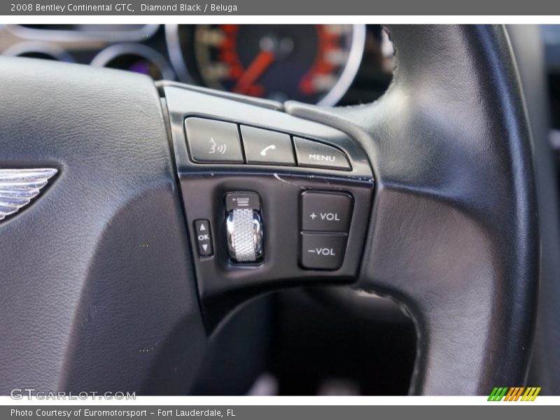 Diamond Black / Beluga 2008 Bentley Continental GTC
