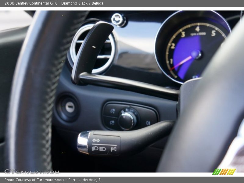 Diamond Black / Beluga 2008 Bentley Continental GTC