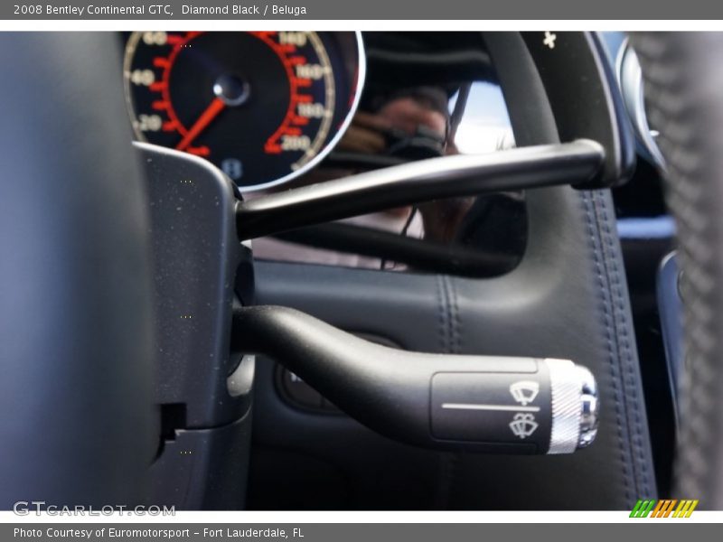 Diamond Black / Beluga 2008 Bentley Continental GTC