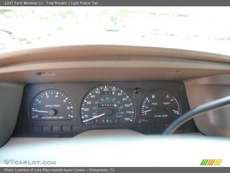 Teal Metallic / Light Prairie Tan 1997 Ford Windstar LX