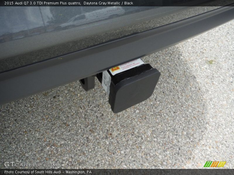 Daytona Gray Metallic / Black 2015 Audi Q7 3.0 TDI Premium Plus quattro