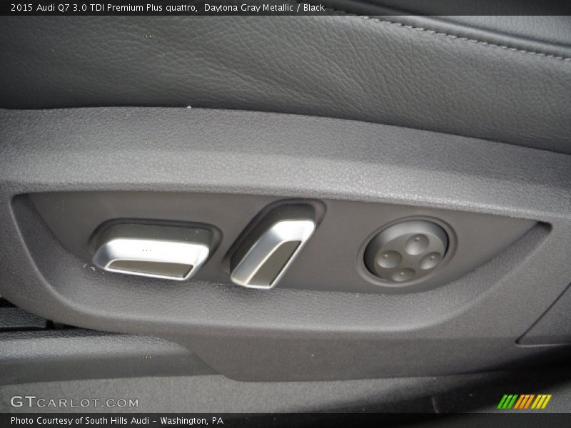 Daytona Gray Metallic / Black 2015 Audi Q7 3.0 TDI Premium Plus quattro