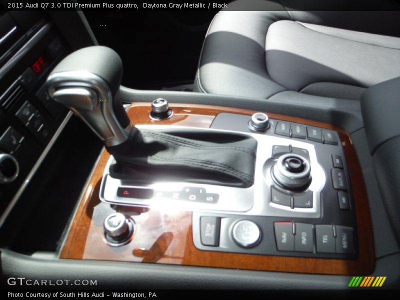 Daytona Gray Metallic / Black 2015 Audi Q7 3.0 TDI Premium Plus quattro