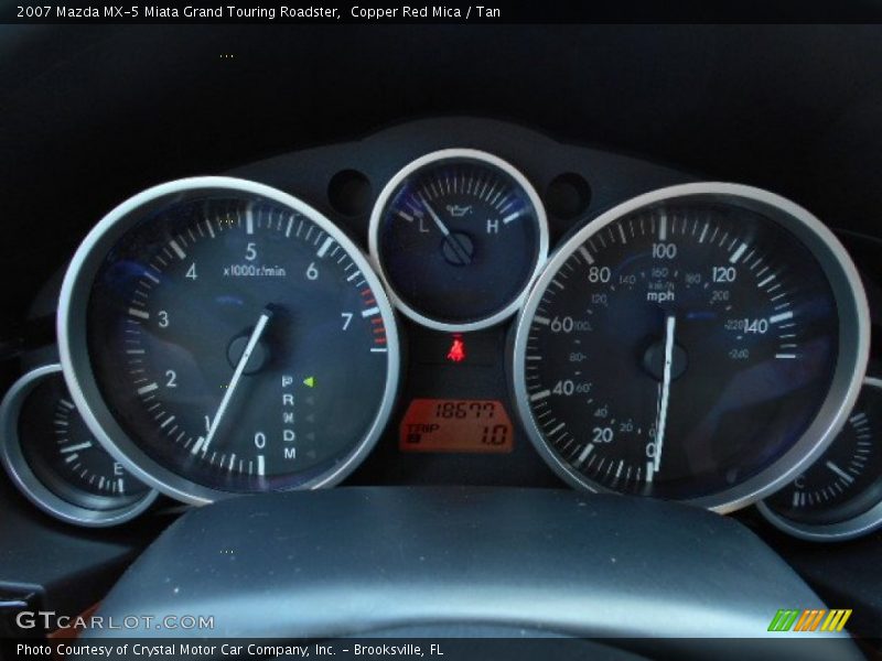  2007 MX-5 Miata Grand Touring Roadster Grand Touring Roadster Gauges