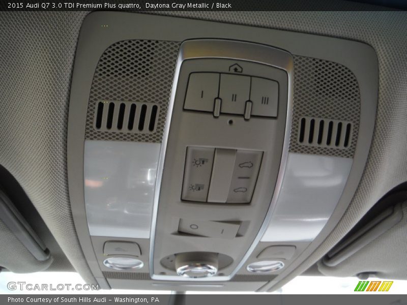 Daytona Gray Metallic / Black 2015 Audi Q7 3.0 TDI Premium Plus quattro