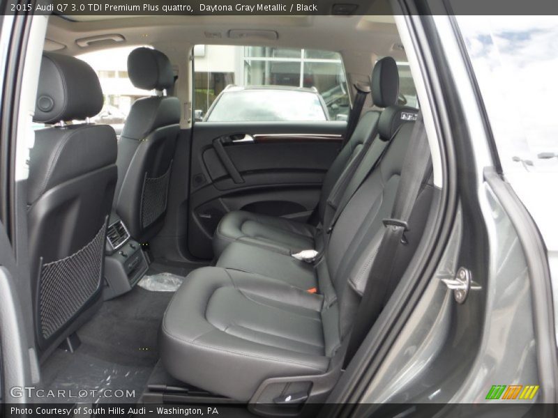 Daytona Gray Metallic / Black 2015 Audi Q7 3.0 TDI Premium Plus quattro
