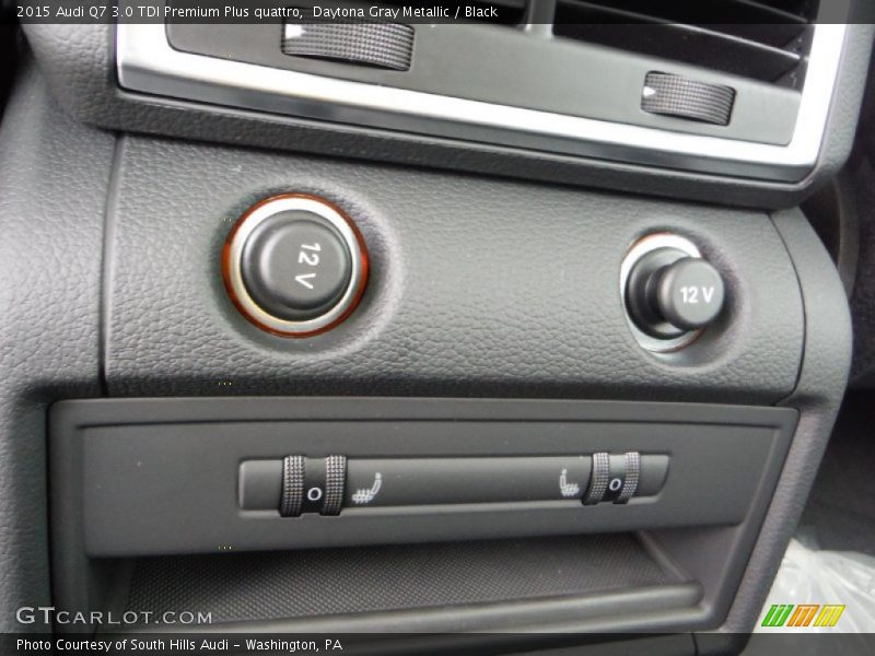 Daytona Gray Metallic / Black 2015 Audi Q7 3.0 TDI Premium Plus quattro