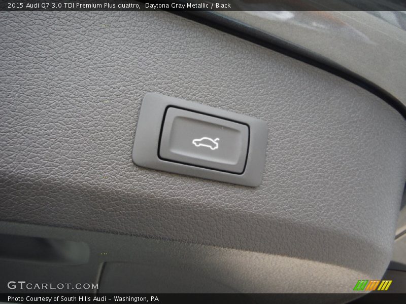 Daytona Gray Metallic / Black 2015 Audi Q7 3.0 TDI Premium Plus quattro