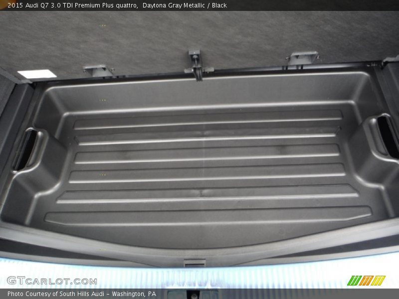 Daytona Gray Metallic / Black 2015 Audi Q7 3.0 TDI Premium Plus quattro