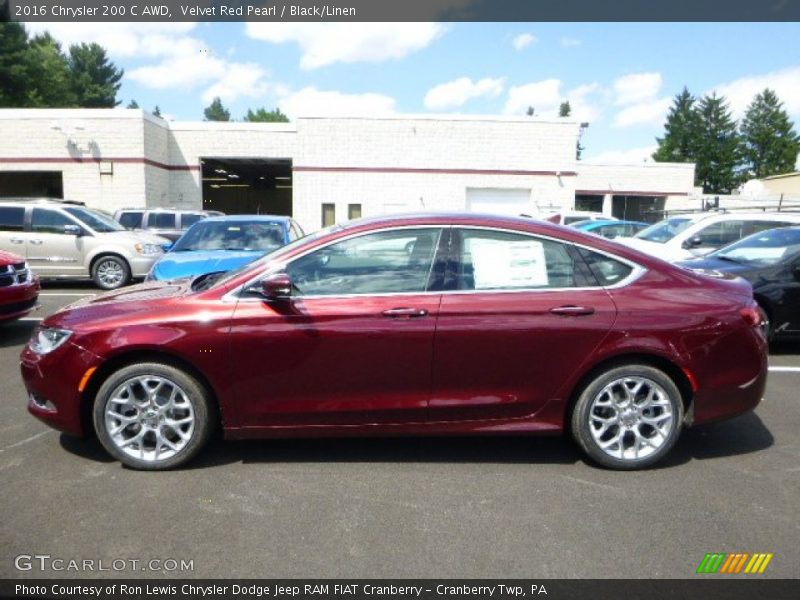  2016 200 C AWD Velvet Red Pearl