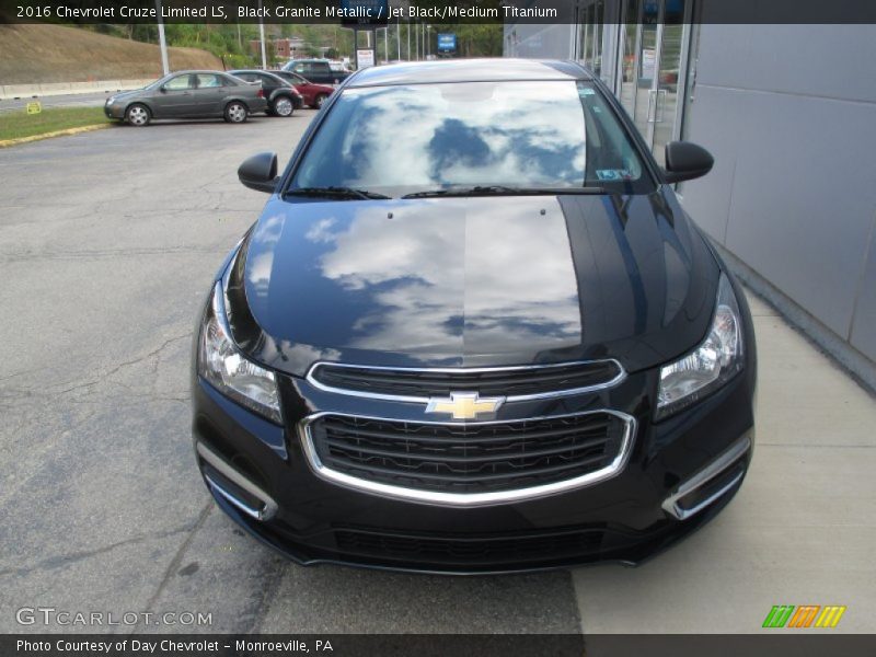 Black Granite Metallic / Jet Black/Medium Titanium 2016 Chevrolet Cruze Limited LS
