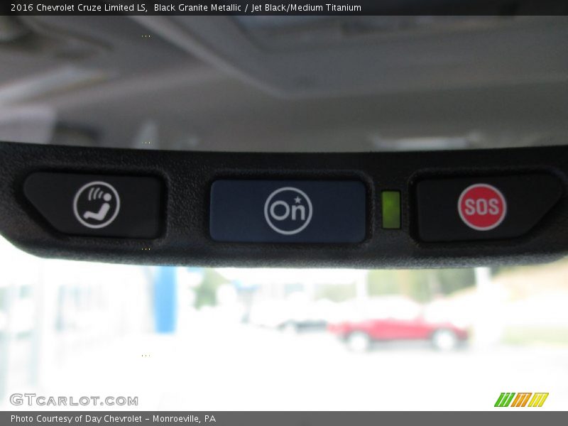 Black Granite Metallic / Jet Black/Medium Titanium 2016 Chevrolet Cruze Limited LS