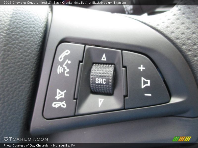 Black Granite Metallic / Jet Black/Medium Titanium 2016 Chevrolet Cruze Limited LS