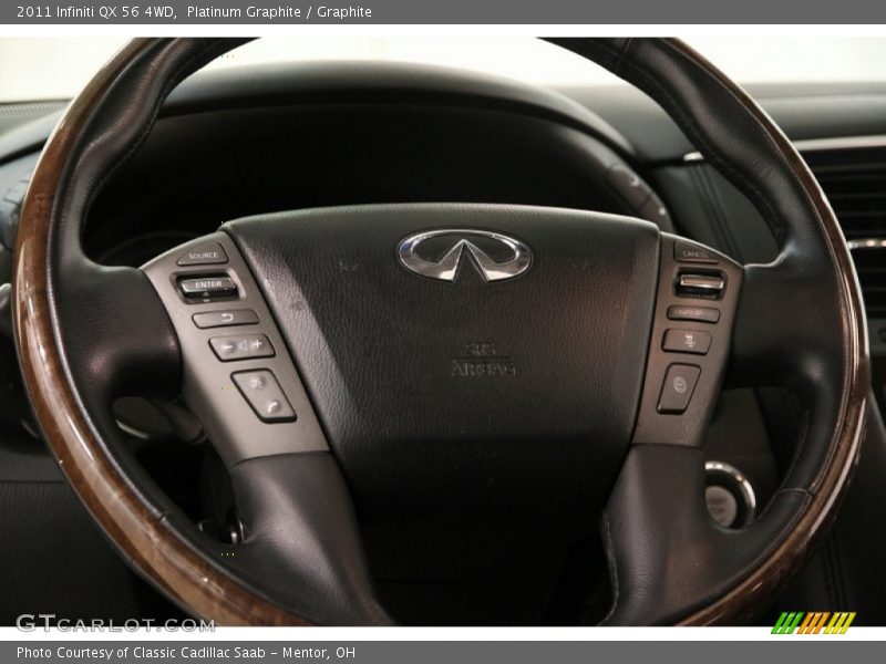 Platinum Graphite / Graphite 2011 Infiniti QX 56 4WD
