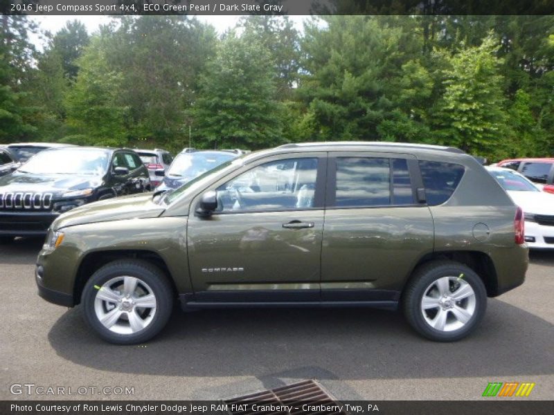  2016 Compass Sport 4x4 ECO Green Pearl