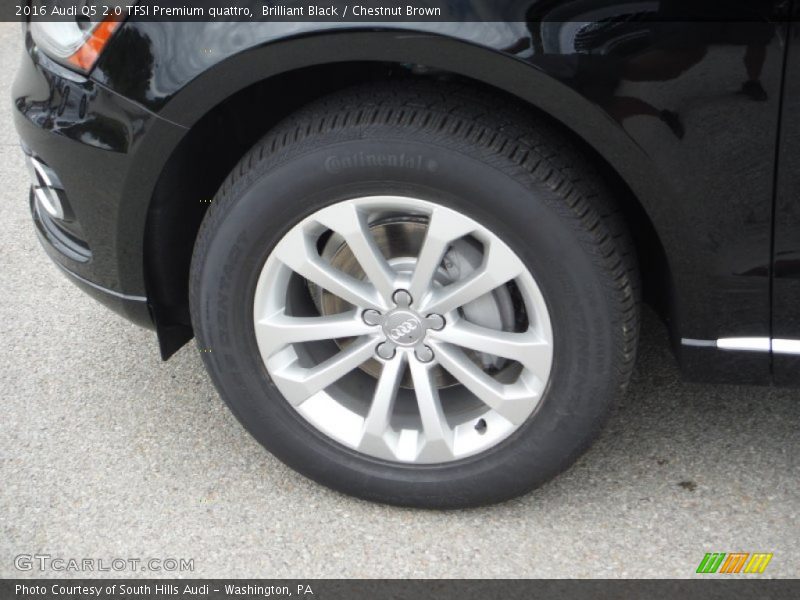 Brilliant Black / Chestnut Brown 2016 Audi Q5 2.0 TFSI Premium quattro