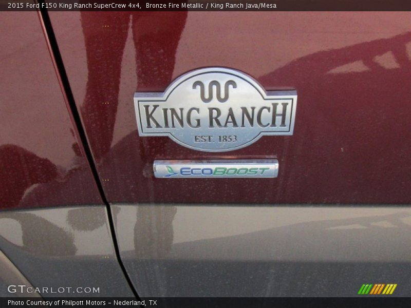 Bronze Fire Metallic / King Ranch Java/Mesa 2015 Ford F150 King Ranch SuperCrew 4x4