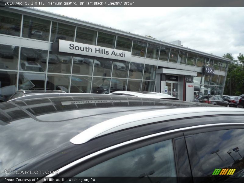 Brilliant Black / Chestnut Brown 2016 Audi Q5 2.0 TFSI Premium quattro