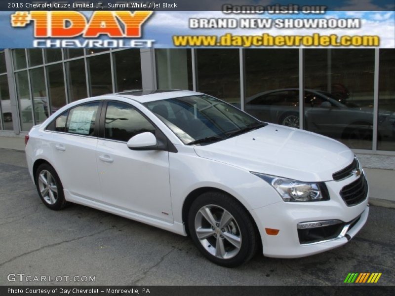 Summit White / Jet Black 2016 Chevrolet Cruze Limited LT