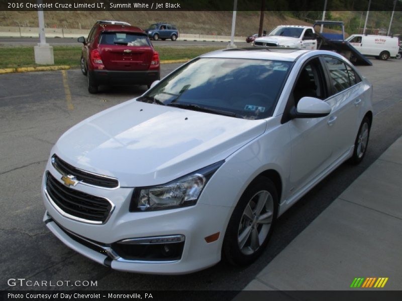 Summit White / Jet Black 2016 Chevrolet Cruze Limited LT