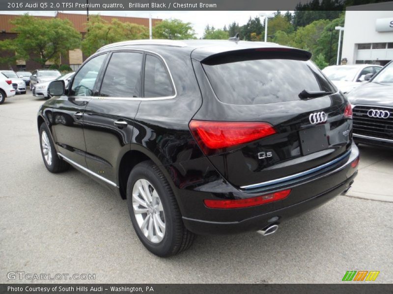 Brilliant Black / Chestnut Brown 2016 Audi Q5 2.0 TFSI Premium quattro