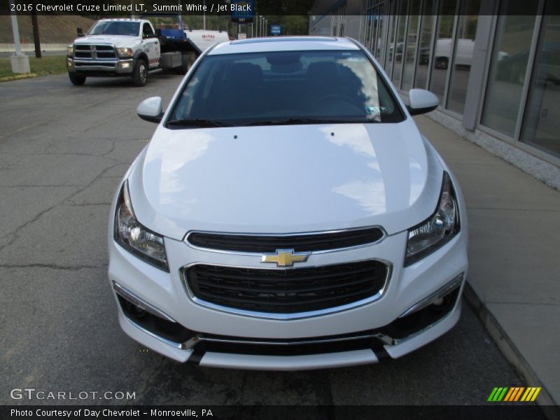 Summit White / Jet Black 2016 Chevrolet Cruze Limited LT
